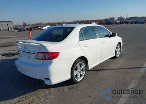 2013 Toyota Corolla S from USA, damaged, VIN 2T1BU4EE7DC934533